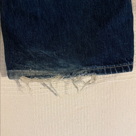 VTG Levi's 579 Jeans Men's 36x30 Dark Wash Baggy Straight Denim Skater Y2K 00s - Picture 7 of 7